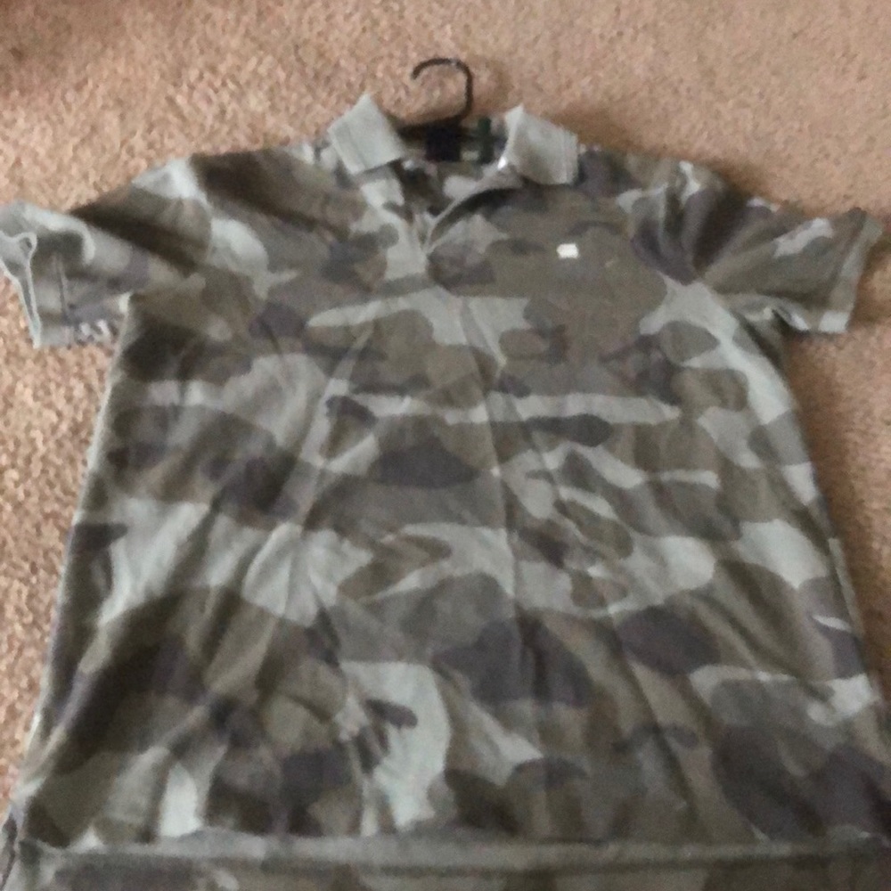G Star Camo Button Up
